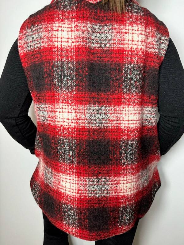 Parker Plaid Vest